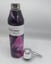 Tropical Design Stainless Steel Water Bottle